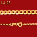 Złoty łańcuszek 45cm LJ-25