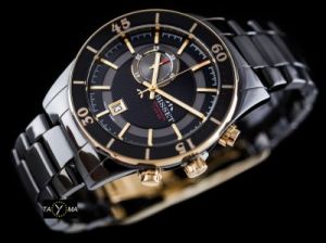 Bisset BSFE12 - CERAMICZNY / CHRONOGRAF (zb033b)